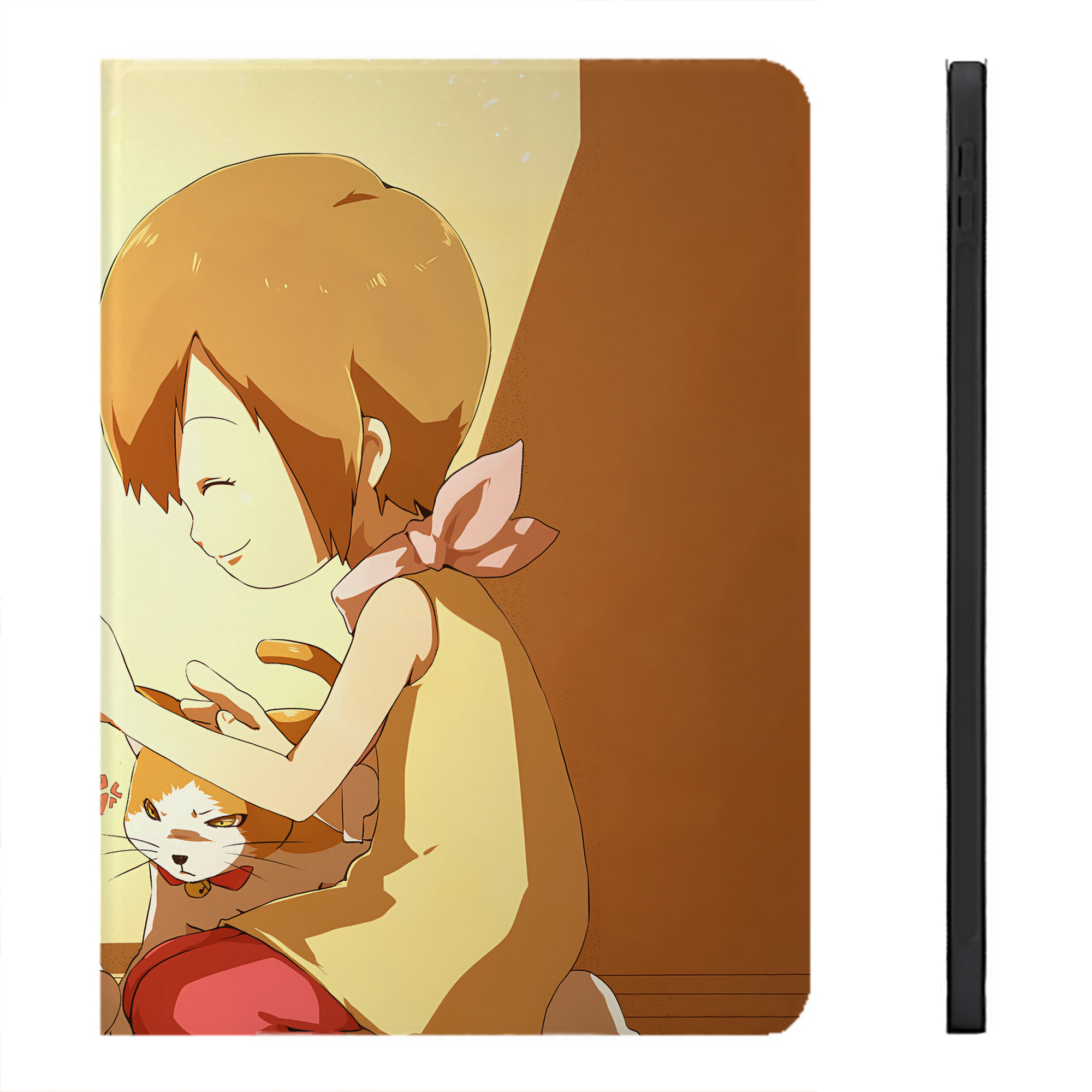 （画像用） Digimon デジタルモンスター/デジモン IPadケース ペンホルダー付き ブックスタイルデザイン